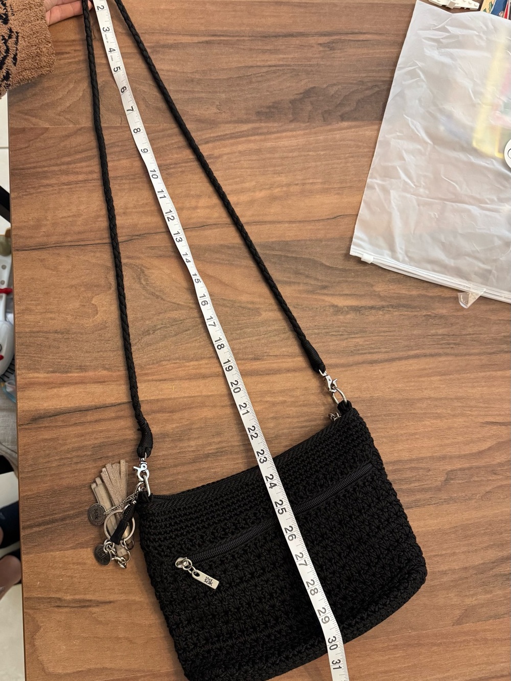 Vintage Y2K The Sak Limited Original 30 Year Anniversary Crochet Crossbody - Picture 14 of 14